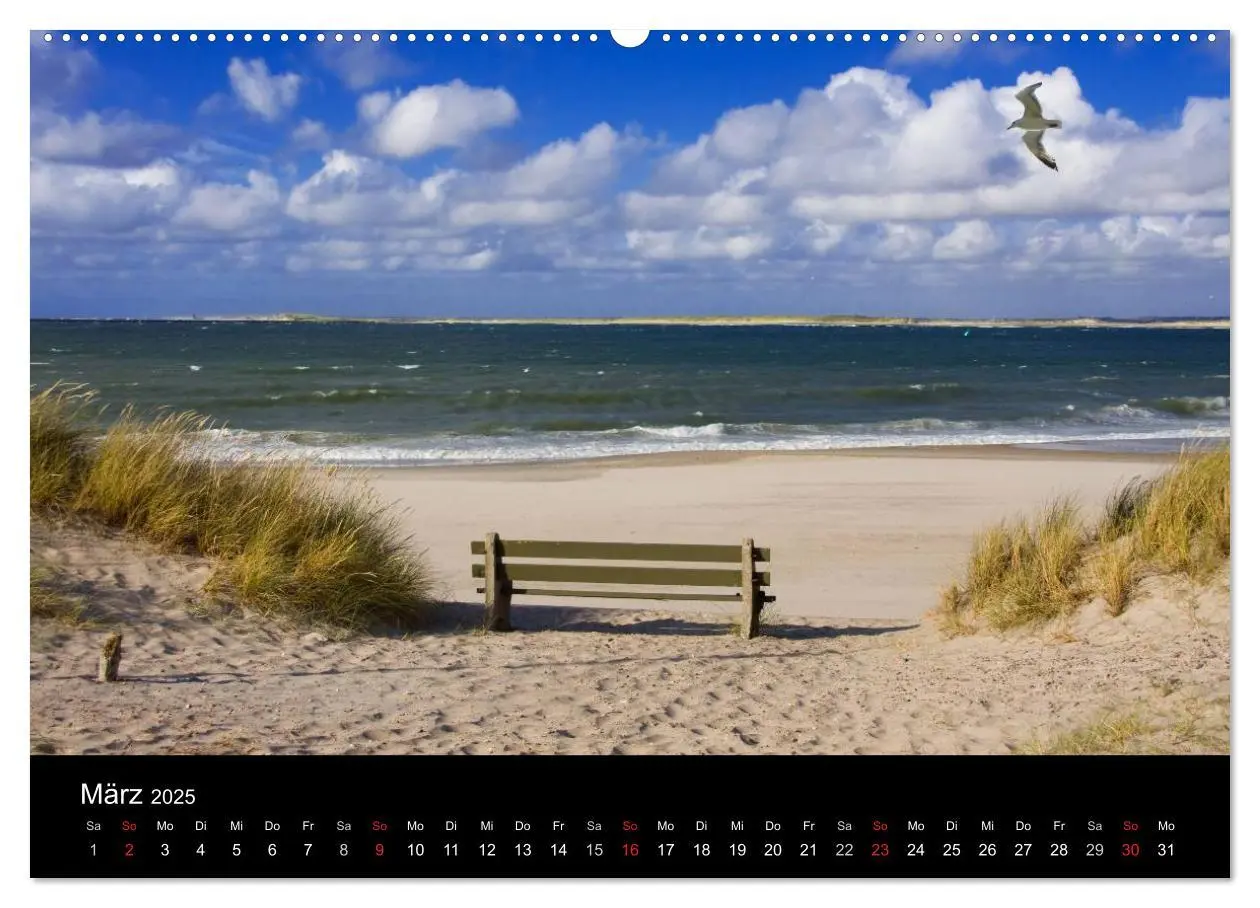 Bild: 9783435767946 | Dänemarks Nordseeküste (Wandkalender 2025 DIN A2 quer), CALVENDO...