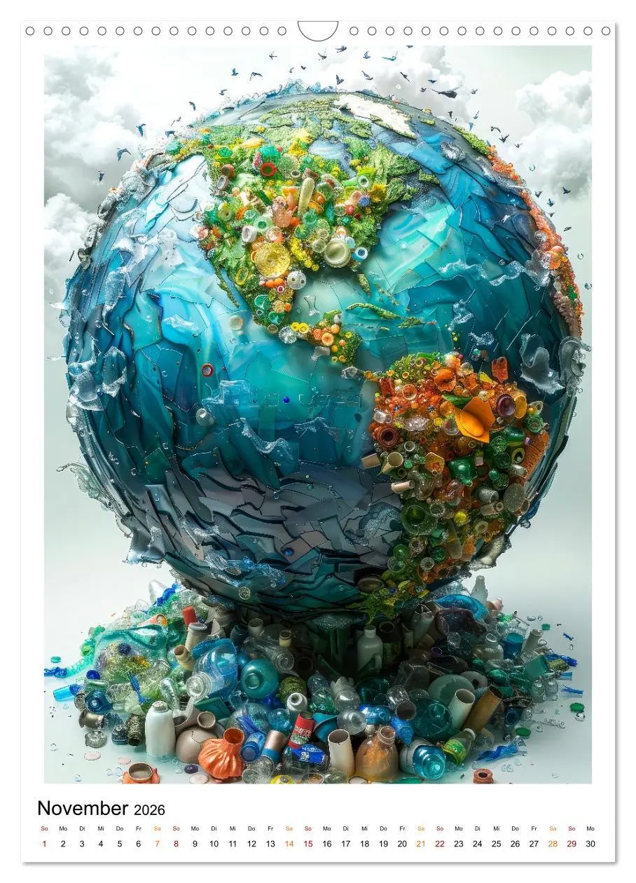Bild: 9783516257946 | Unsere Umwelt leidet (Wandkalender 2026 DIN A3 hoch), CALVENDO...