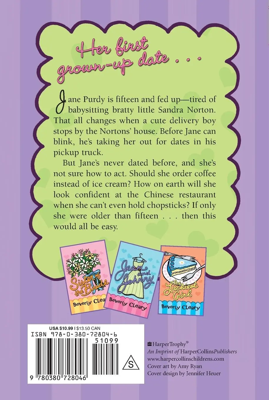 Rückseite: 9780380728046 | Fifteen | Beverly Cleary | Taschenbuch | Kartoniert / Broschiert