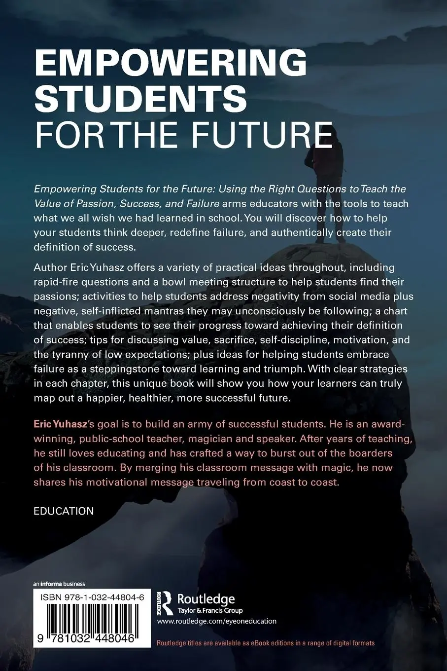 Rückseite: 9781032448046 | Empowering Students for the Future | Eric Yuhasz | Taschenbuch | 2023