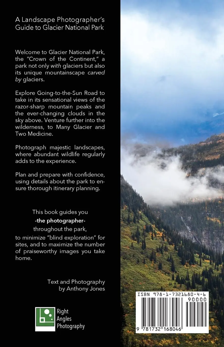 Rückseite: 9781732168046 | A Landscape Photographer's Guide to Glacier National Park | Jones