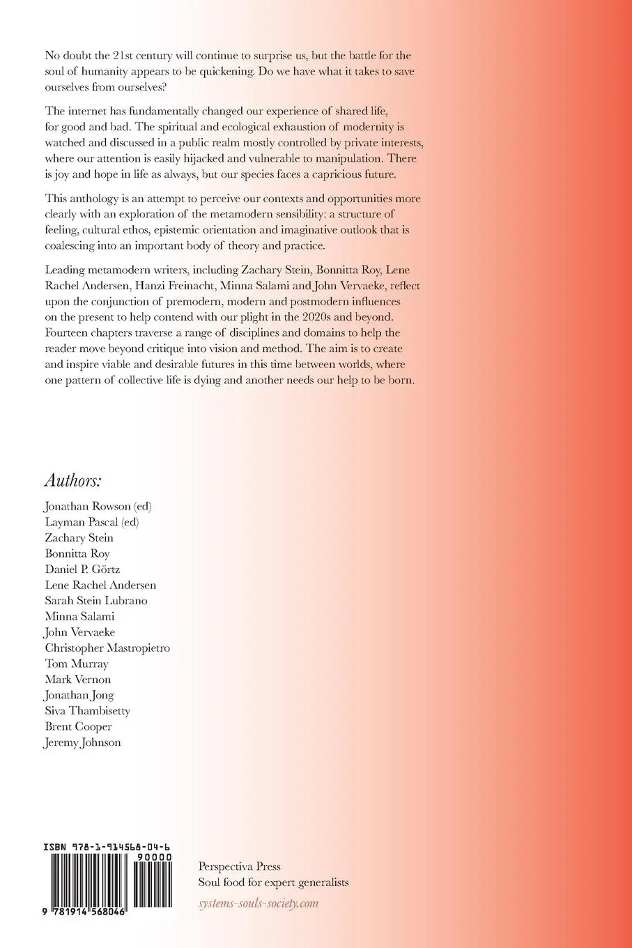 Rückseite: 9781914568046 | Dispatches from a Time Between Worlds | Jonathan Rowson (u. a.) | Buch