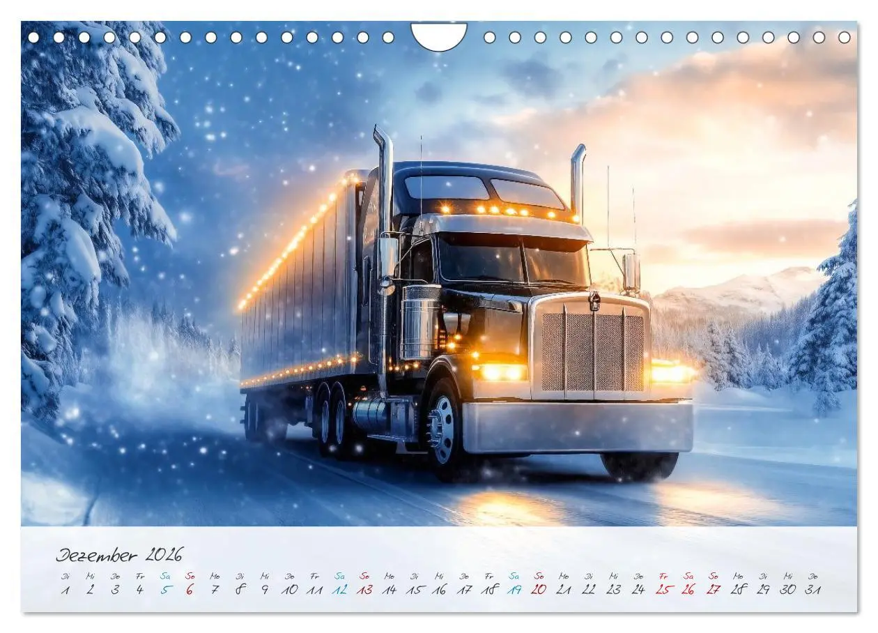 Bild: 9783457298046 | Giganten der Straße (Wandkalender 2026 DIN A4 quer), CALVENDO...