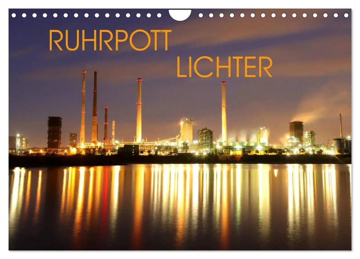 Cover: 9783457818046 | RUHRPOTT LICHTER (Wandkalender 2026 DIN A4 quer), CALVENDO...