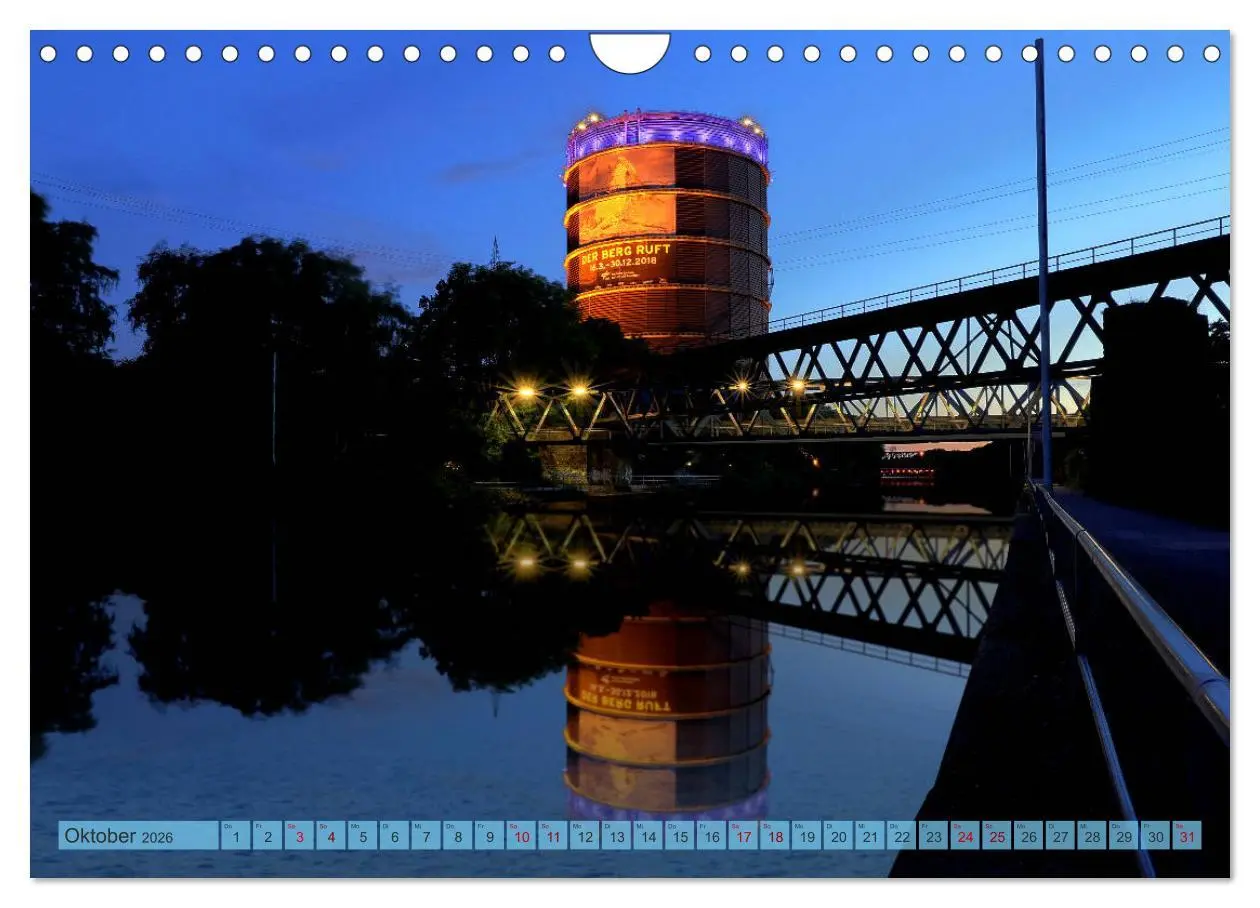 Bild: 9783457818046 | RUHRPOTT LICHTER (Wandkalender 2026 DIN A4 quer), CALVENDO...