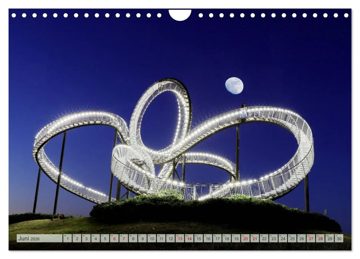 Bild: 9783457818046 | RUHRPOTT LICHTER (Wandkalender 2026 DIN A4 quer), CALVENDO...