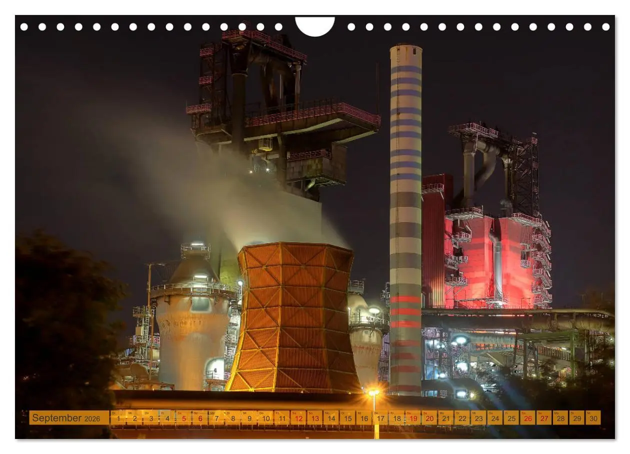 Bild: 9783457818046 | RUHRPOTT LICHTER (Wandkalender 2026 DIN A4 quer), CALVENDO...
