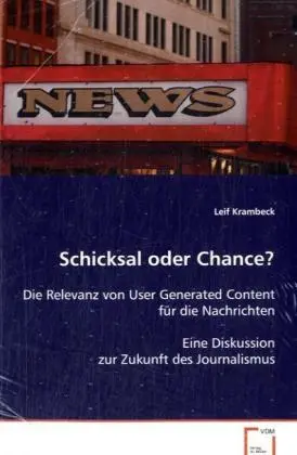 Cover: 9783639078046 | Schicksal oder Chance? | Leif Krambeck | Taschenbuch | Deutsch