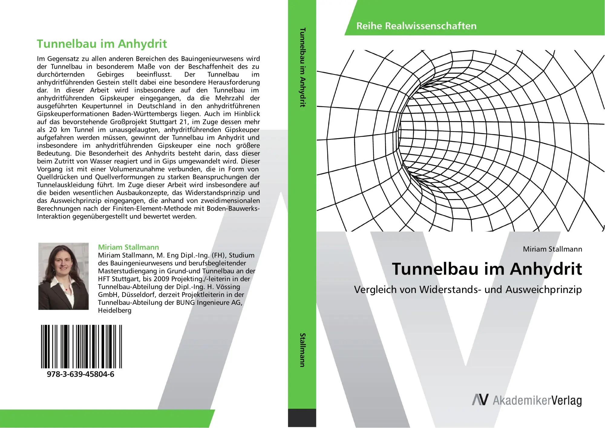 Cover: 9783639458046 | Tunnelbau im Anhydrit | Vergleich von Widerstands- und Ausweichprinzip