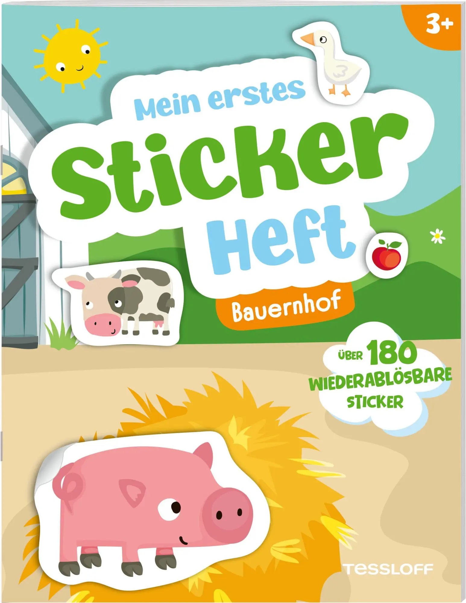 Cover: 9783788648046 | Mein erstes Stickerheft. Bauernhof | Alberta Kiel | Broschüre | 16 S.