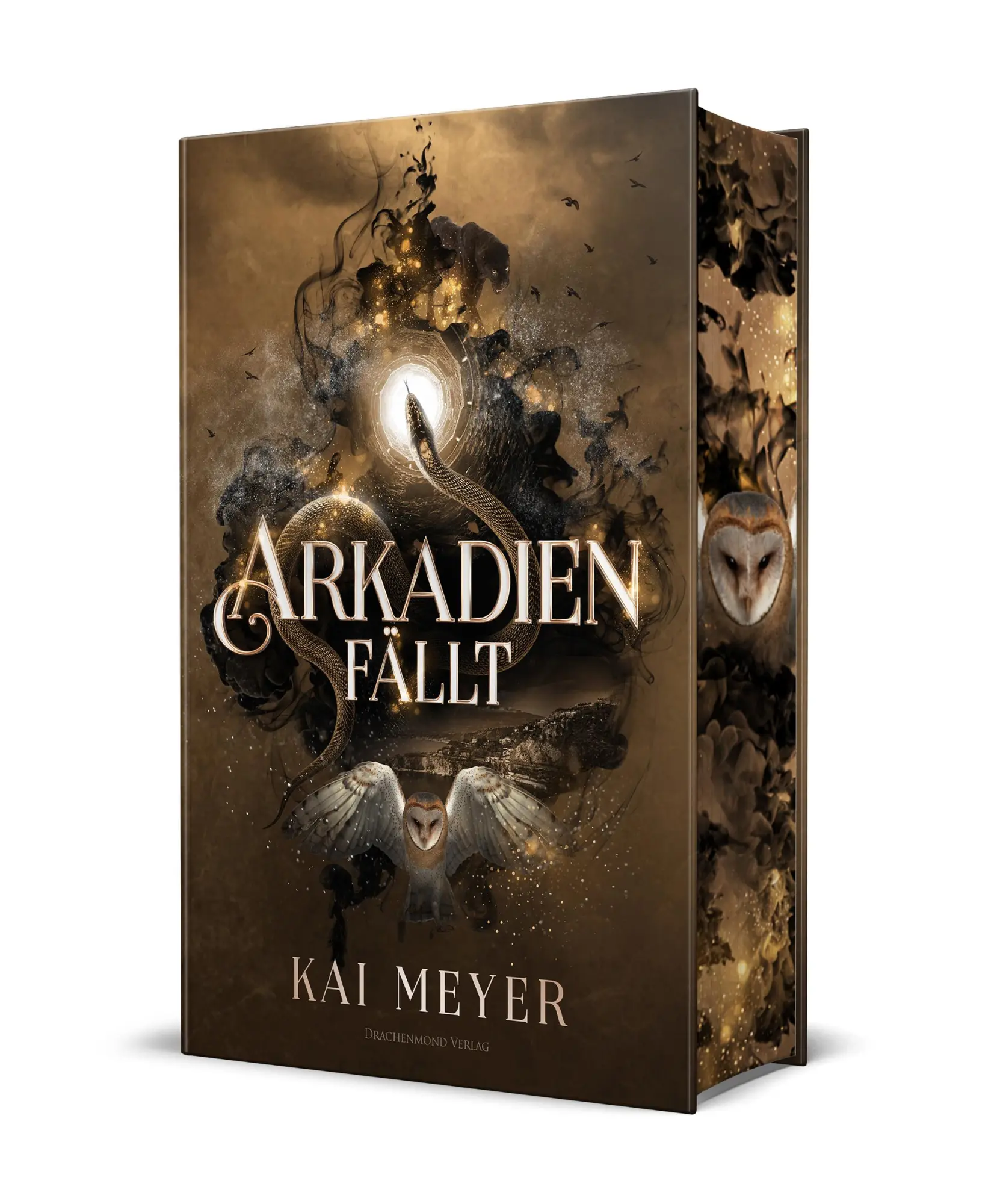 Cover: 9783959918046 | Arkadien fällt | Schmuckausgabe mit Farbschnitt-Garantie | Kai Meyer