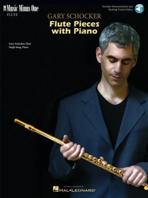 Cover: 9781596158146 | Gary Schocker - Flute Pieces with Piano Book/Online Media | Schocker