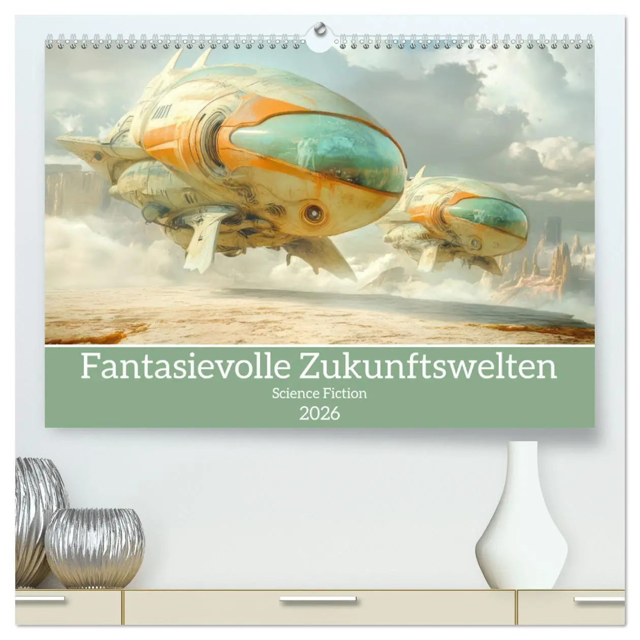 Cover: 9783457288146 | Fantasievolle Zukunftswelten - Science Fiction (hochwertiger...