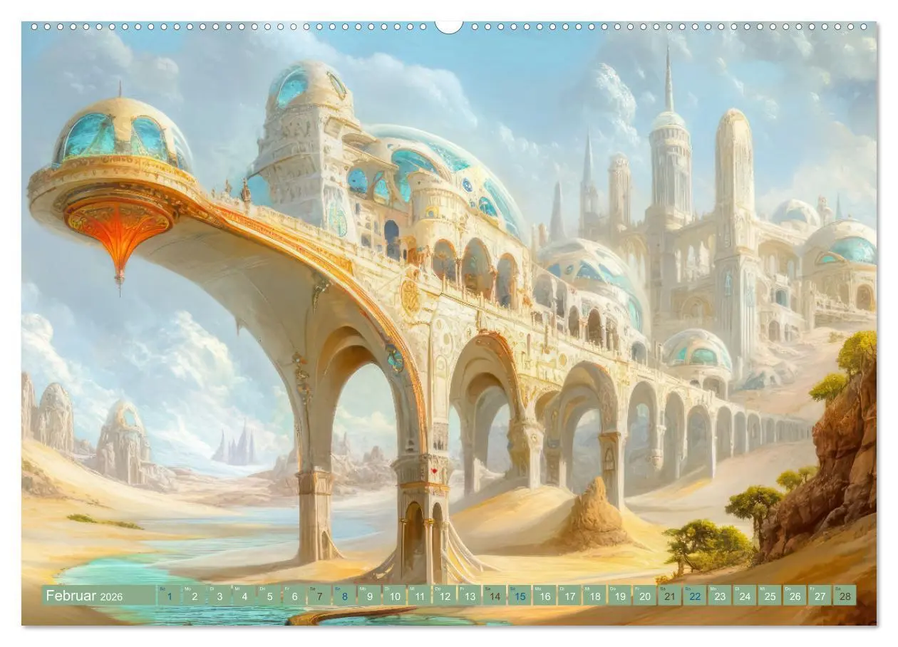 Bild: 9783457288146 | Fantasievolle Zukunftswelten - Science Fiction (hochwertiger...