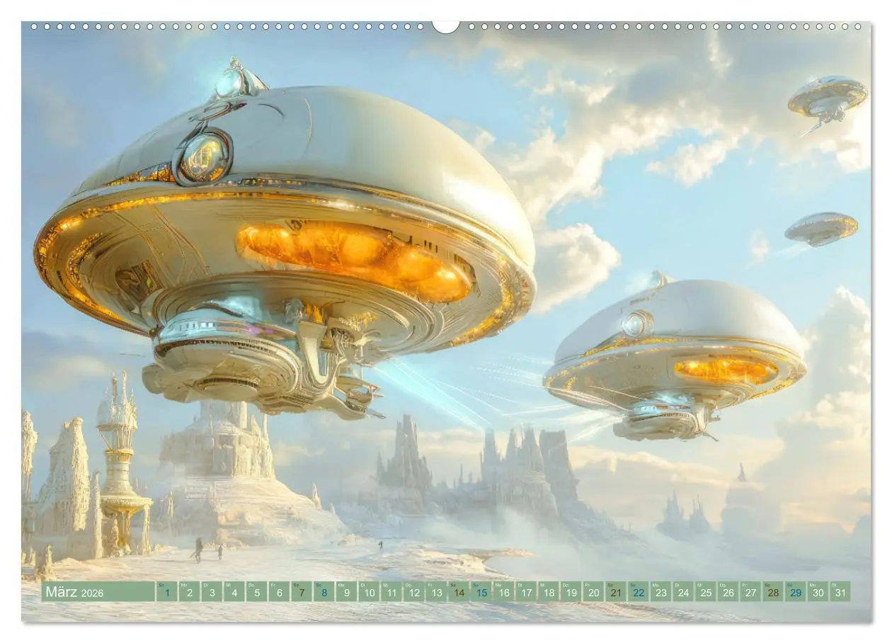Bild: 9783457288146 | Fantasievolle Zukunftswelten - Science Fiction (hochwertiger...