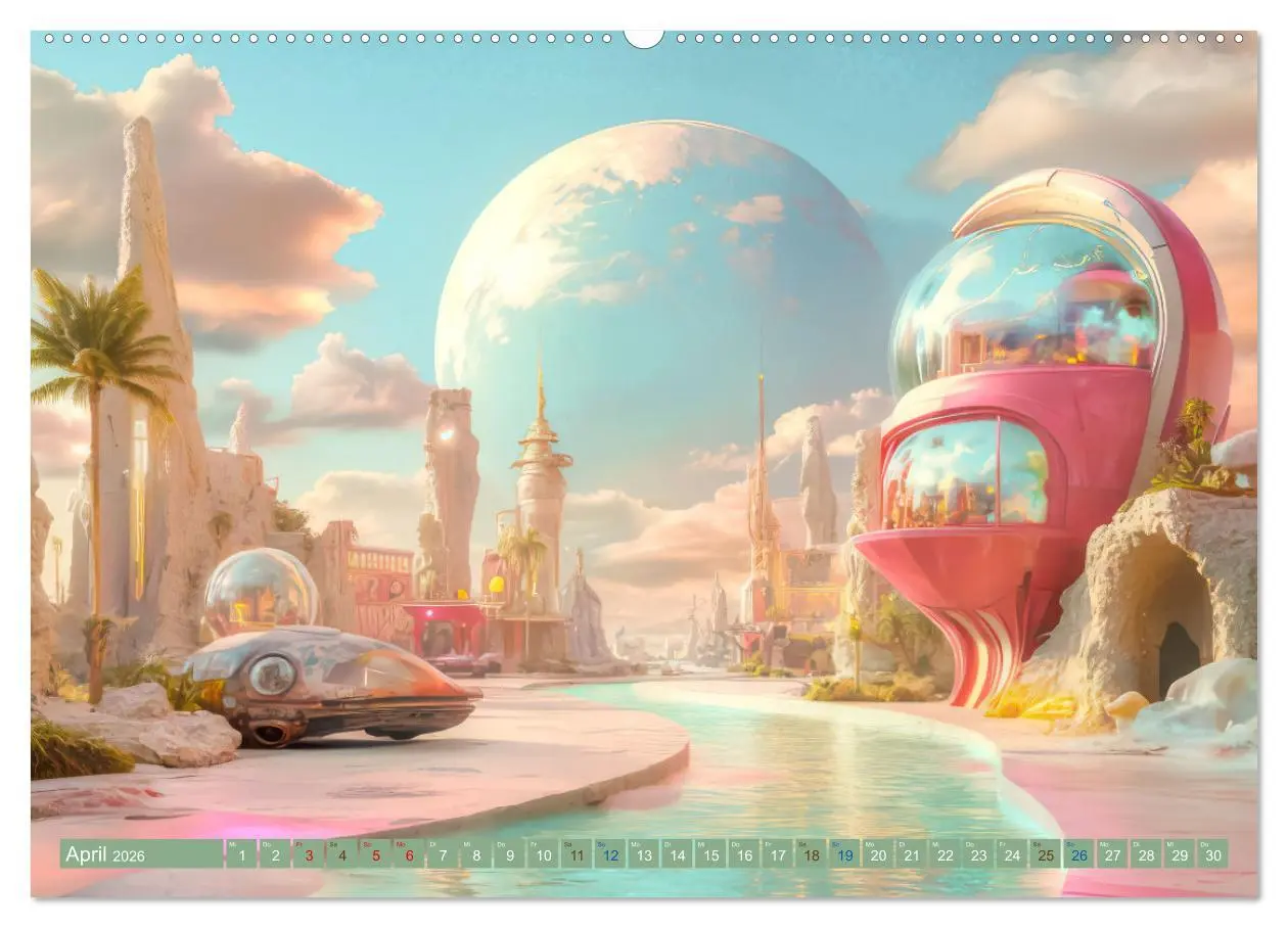 Bild: 9783457288146 | Fantasievolle Zukunftswelten - Science Fiction (hochwertiger...