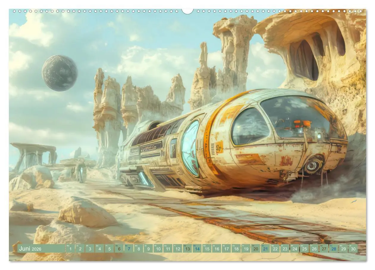 Bild: 9783457288146 | Fantasievolle Zukunftswelten - Science Fiction (hochwertiger...