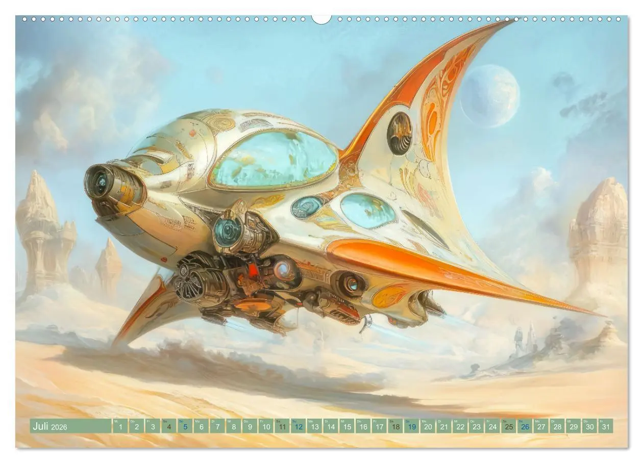 Bild: 9783457288146 | Fantasievolle Zukunftswelten - Science Fiction (hochwertiger...