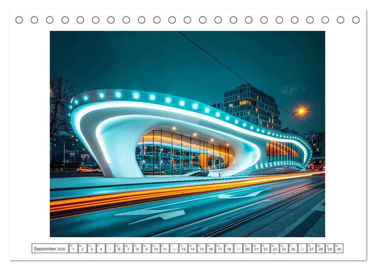 Bild: 9783457428146 | Moderne Architektur (Tischkalender 2026 DIN A5 quer), CALVENDO...