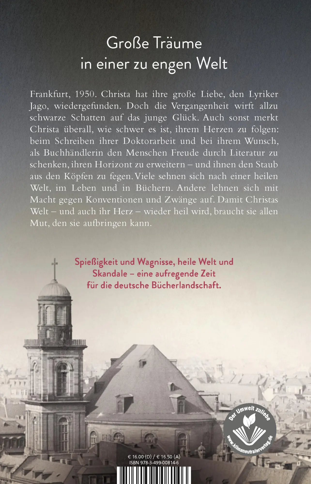 Rückseite: 9783499008146 | Die Buchhändlerin: Die Macht der Worte | Ines Thorn | Taschenbuch