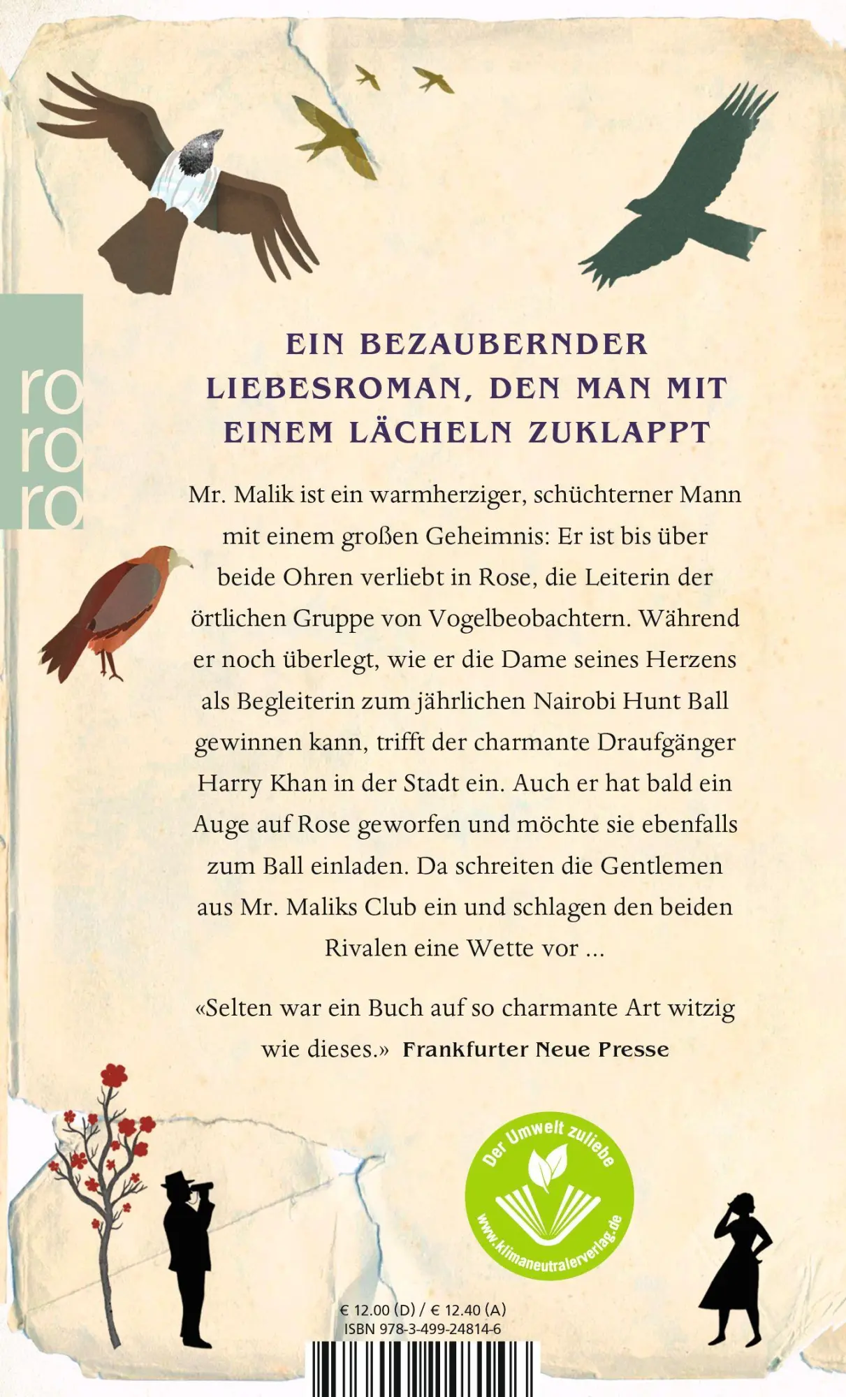 Rückseite: 9783499248146 | Kleine Vogelkunde Ostafrikas | Nicholas Drayson | Taschenbuch | 304 S.