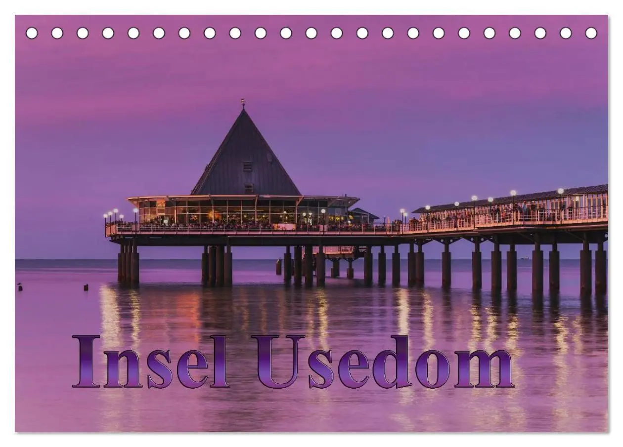 Cover: 9783516138146 | Insel Usedom (Tischkalender 2026 DIN A5 quer), CALVENDO Monatskalender