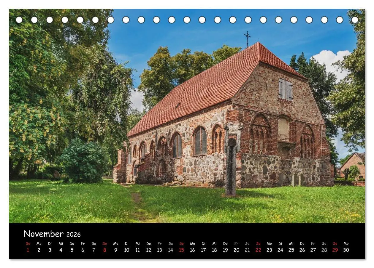 Bild: 9783516138146 | Insel Usedom (Tischkalender 2026 DIN A5 quer), CALVENDO Monatskalender