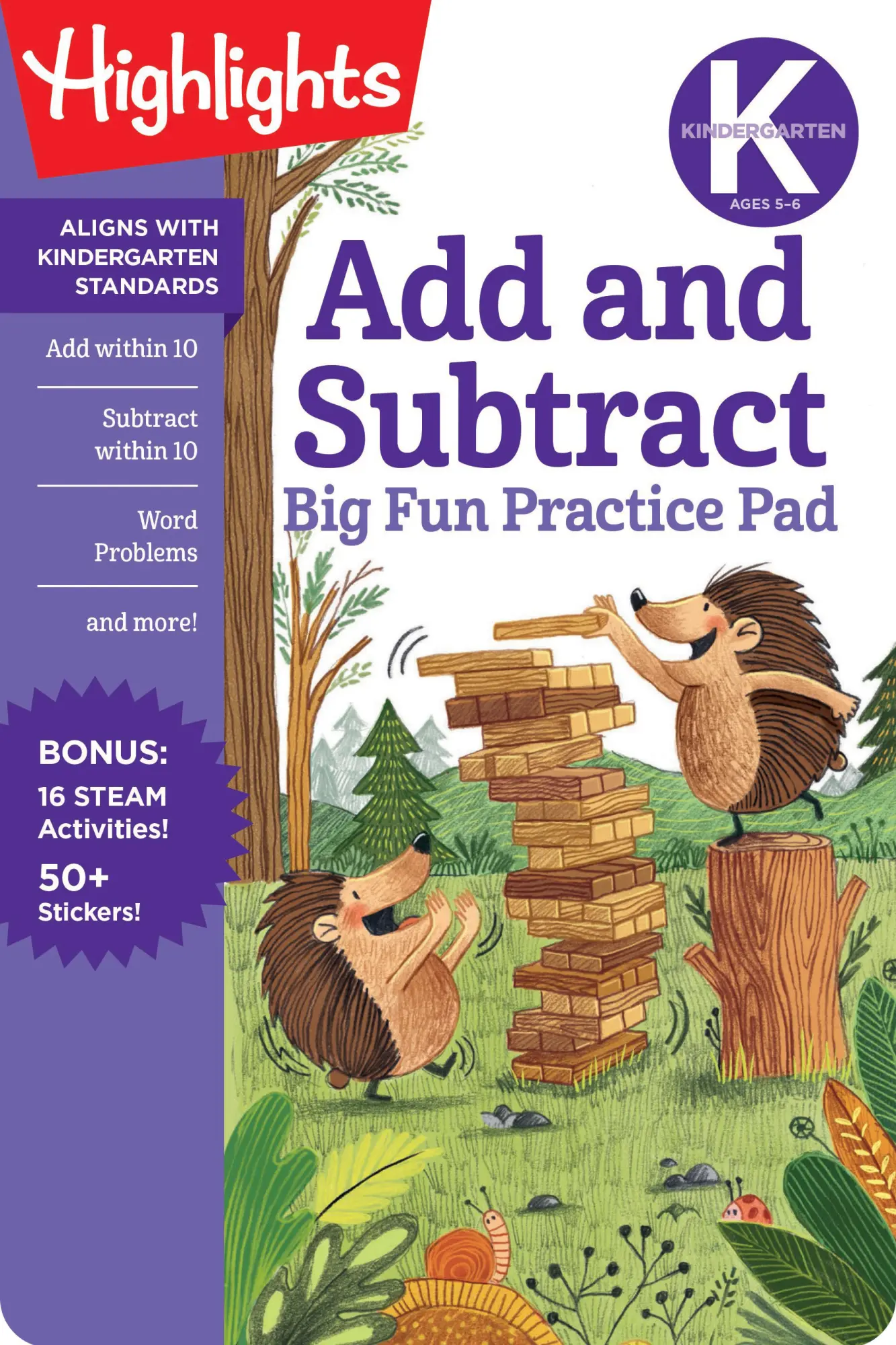 Cover: 9781644728246 | Kindergarten Add and Subtract Big Fun Practice Pad | Taschenbuch