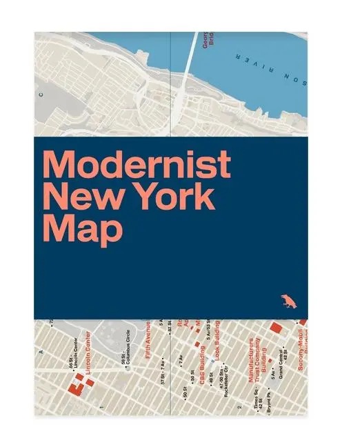 Cover: 9781912018246 | Modernist New York Map | Allison Meier | (Land-)Karte | Englisch
