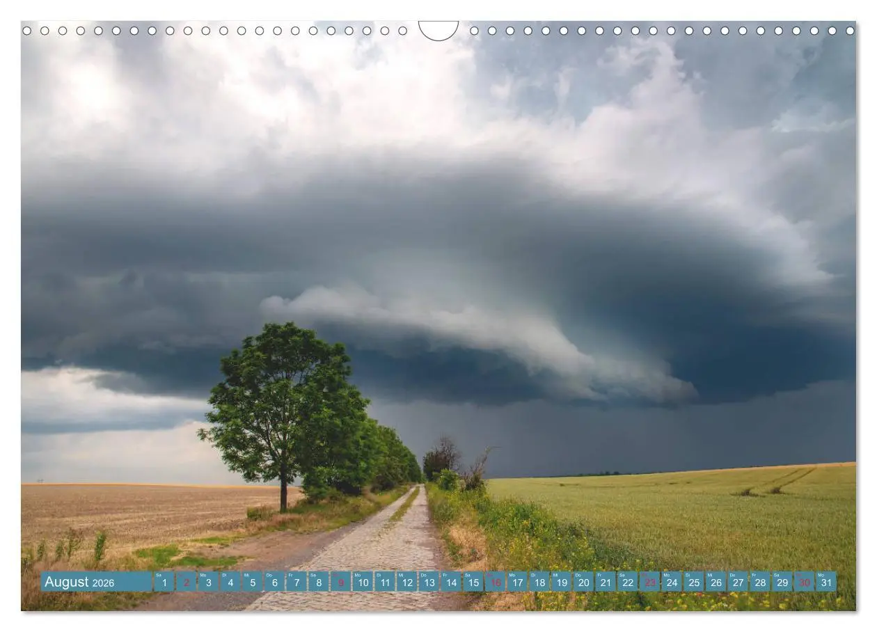 Bild: 9783457728246 | Fantastische Wetterfotos (Wandkalender 2026 DIN A3 quer), CALVENDO...