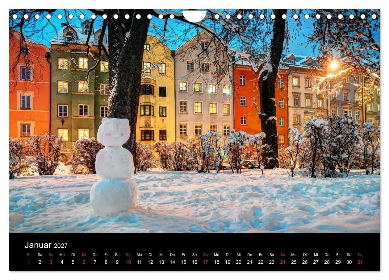 Bild: 9783569698246 | Innsbruck - Capital of the Alps (Wandkalender 2027 DIN A4 quer),...