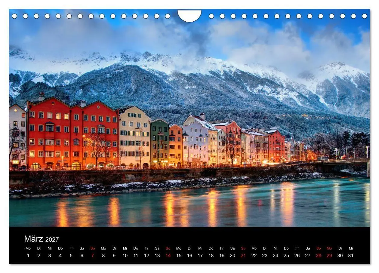 Bild: 9783569698246 | Innsbruck - Capital of the Alps (Wandkalender 2027 DIN A4 quer),...