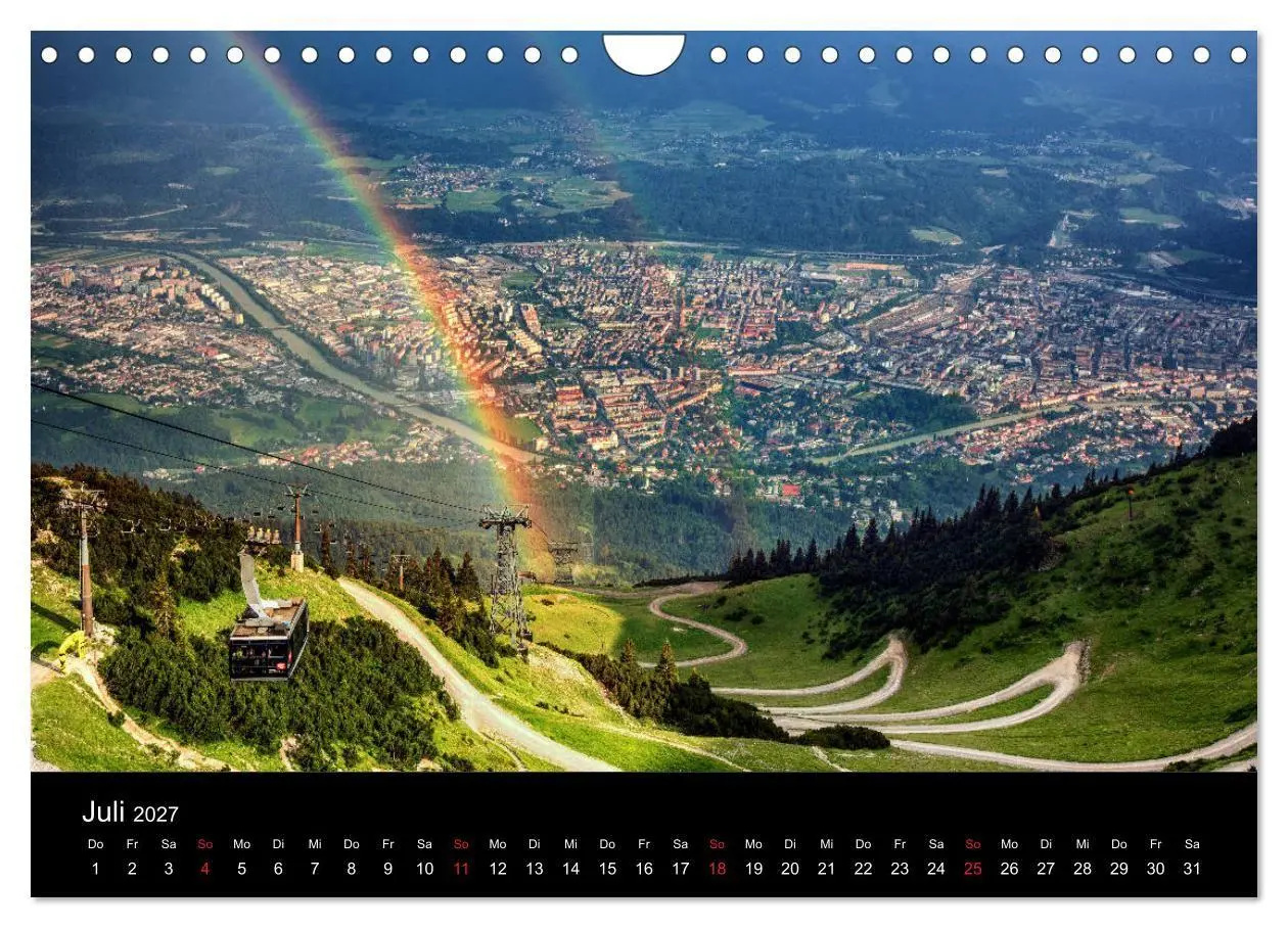 Bild: 9783569698246 | Innsbruck - Capital of the Alps (Wandkalender 2027 DIN A4 quer),...