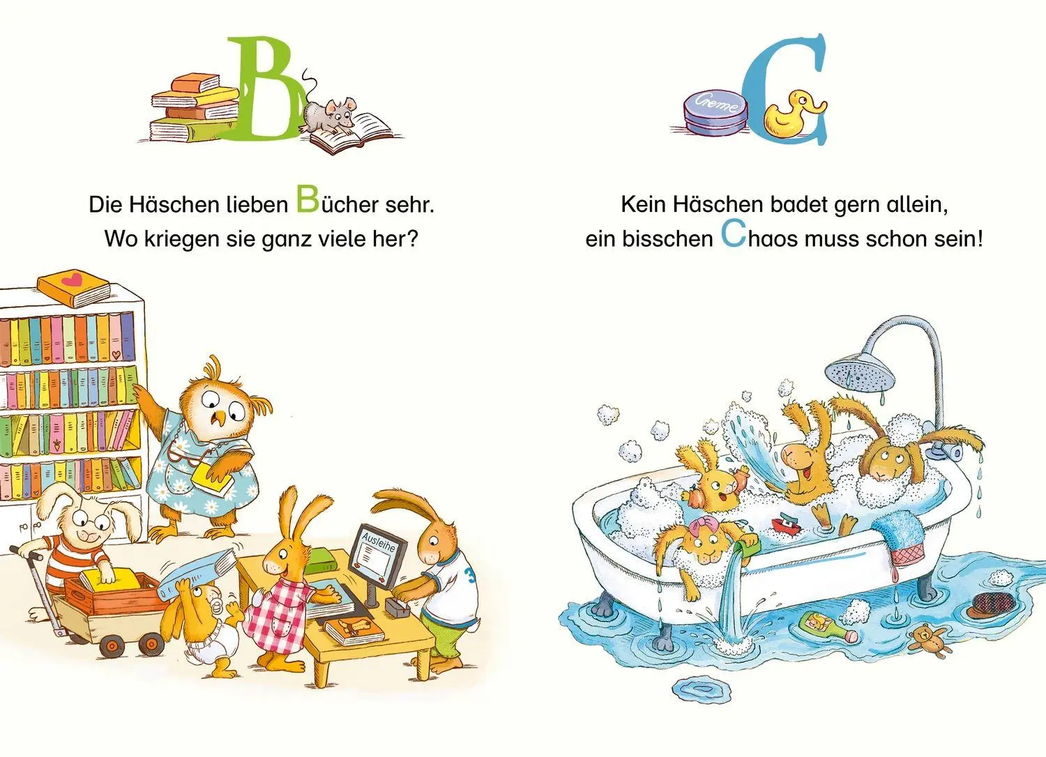 Bild: 9783751208246 | Wenn sieben kleine Hasen durch das ABC rasen | Sabine Praml | Buch