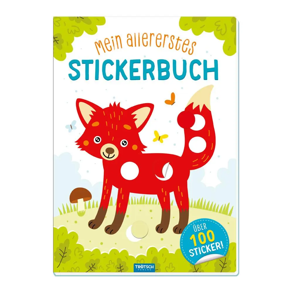 Cover: 9783965528246 | Trötsch Mein allererstes Stickerbuch Fuchs | Trötsch Verlag | Buch