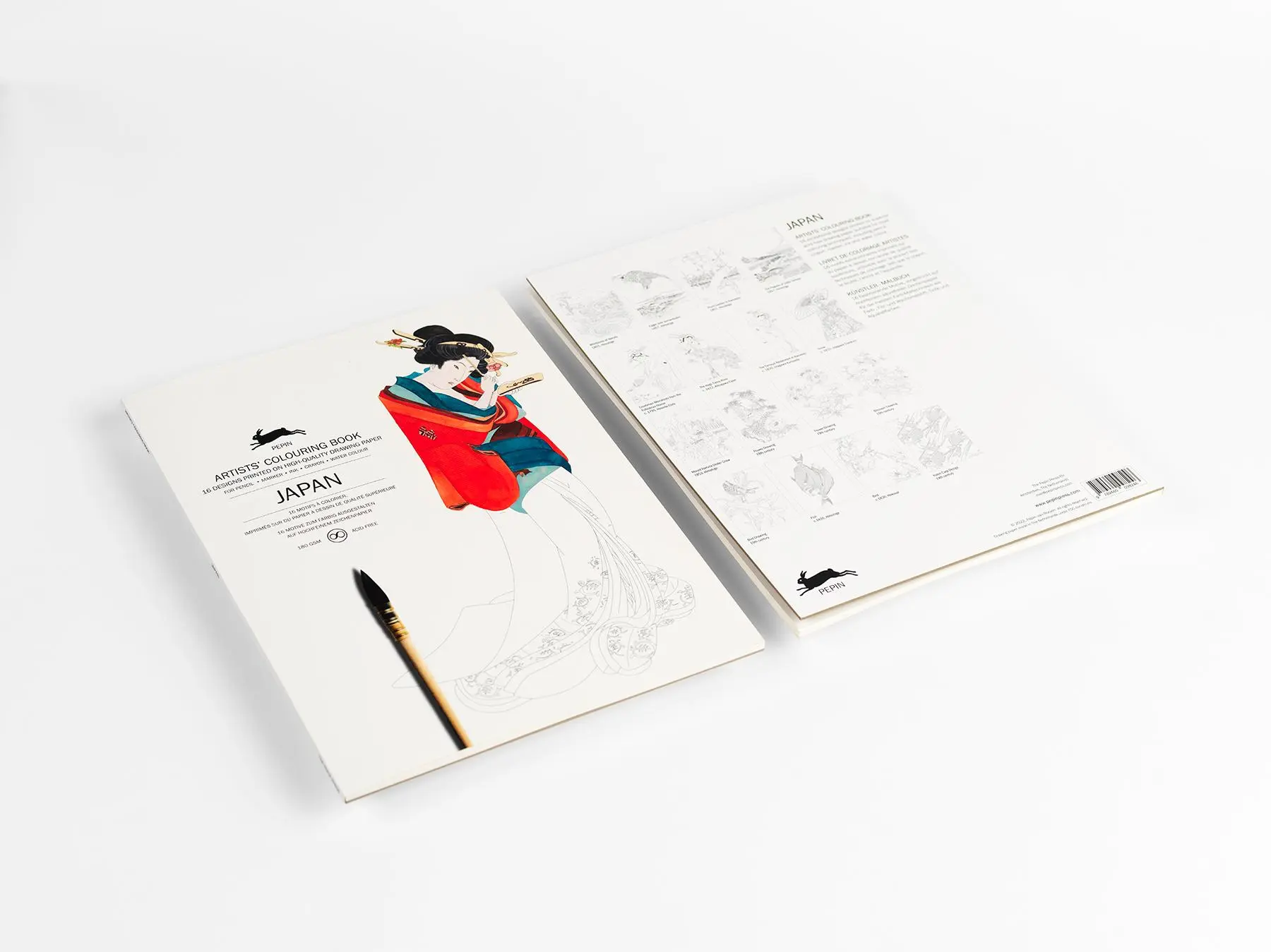 Cover: 9789460098246 | Japan | Artists' Colouring Book | Pepin Van Roojen | Taschenbuch