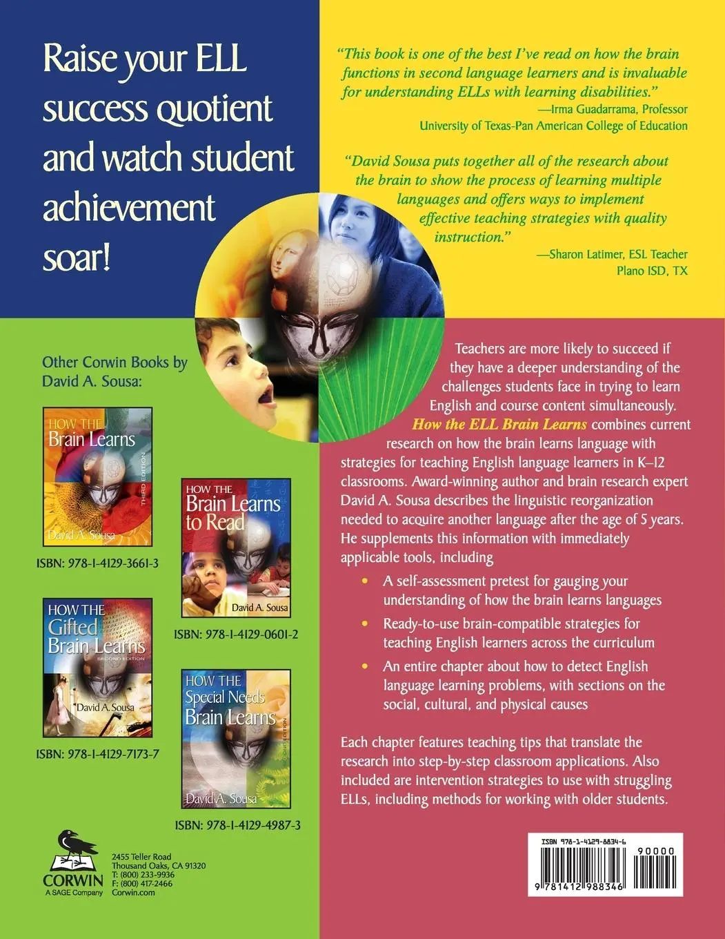 Rückseite: 9781412988346 | How the ELL Brain Learns | David A. Sousa | Taschenbuch | Englisch