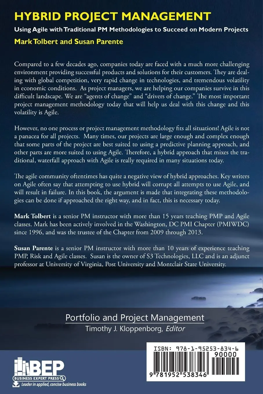 Rückseite: 9781952538346 | Hybrid Project Management | Mark Tolbert (u. a.) | Taschenbuch | 2020