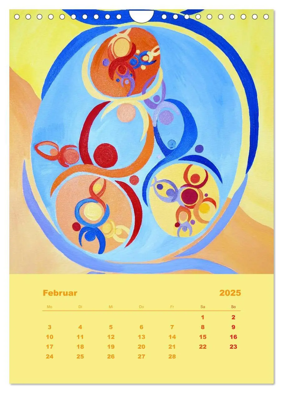 Bild: 9783457028346 | Licht ist bunt - Malerei in Acryl und Aqua Öl (Wandkalender 2025...
