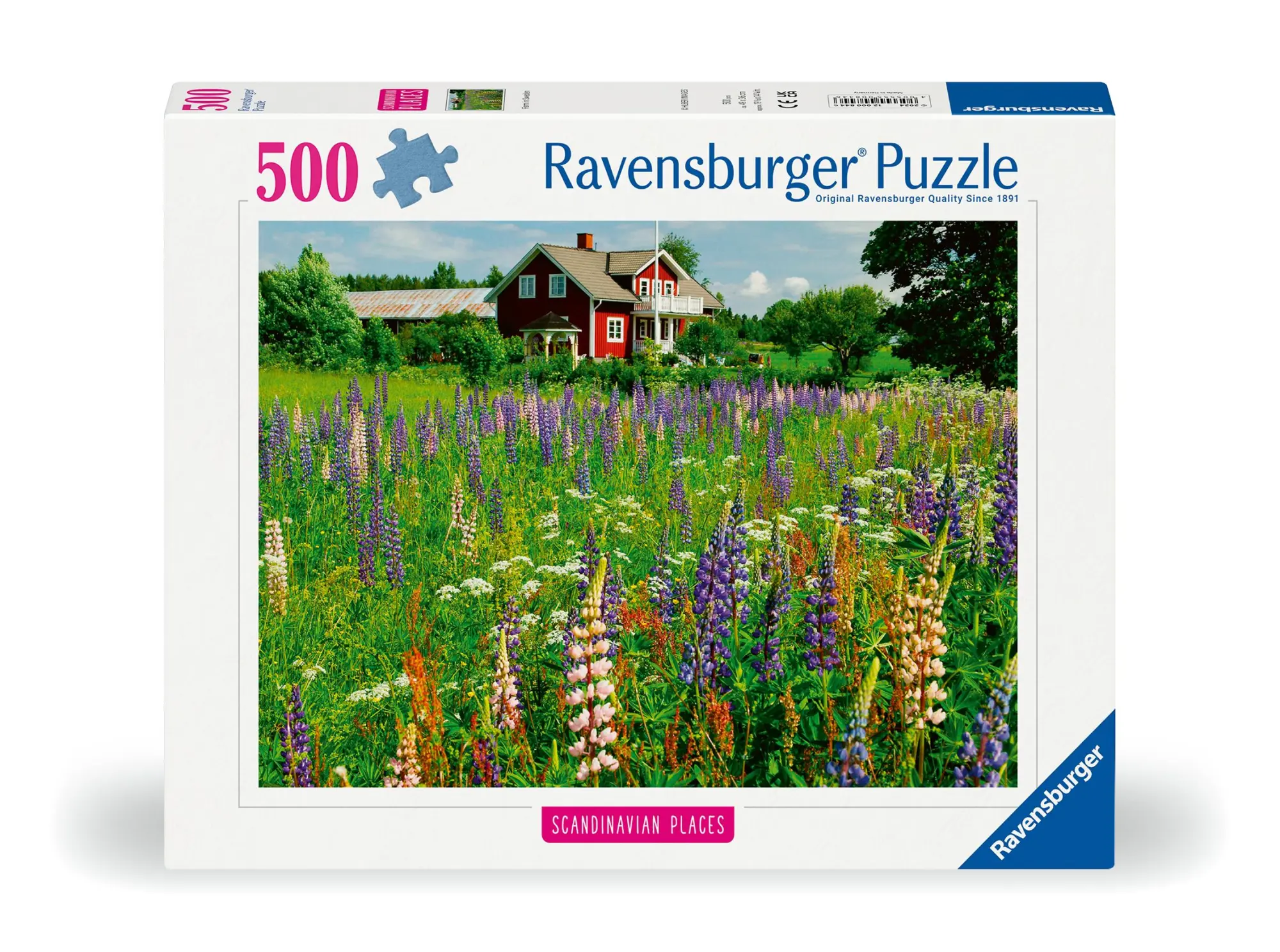 Cover: 4005555008446 | Erwachsenenpuzzle 500 Teile - Bauernhof in Schweden | Spiel | 12000844