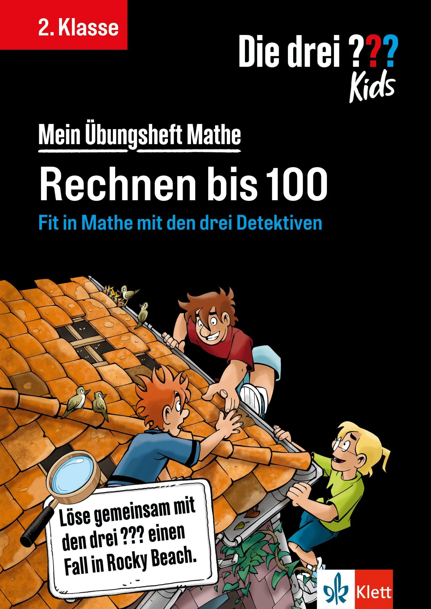 Cover: 9783129498446 | Die drei ??? Kids: Mein Übungsheft Mathe 2. Klasse - Rechnen bis 100