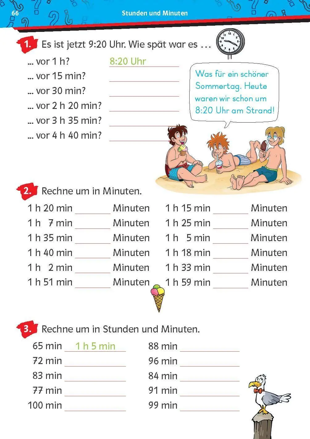 Bild: 9783129498446 | Die drei ??? Kids: Mein Übungsheft Mathe 2. Klasse - Rechnen bis 100