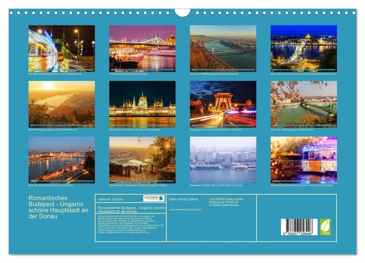 Bild: 9783457258446 | Romantisches Budapest - Ungarns schöne Hauptstadt an der Donau...