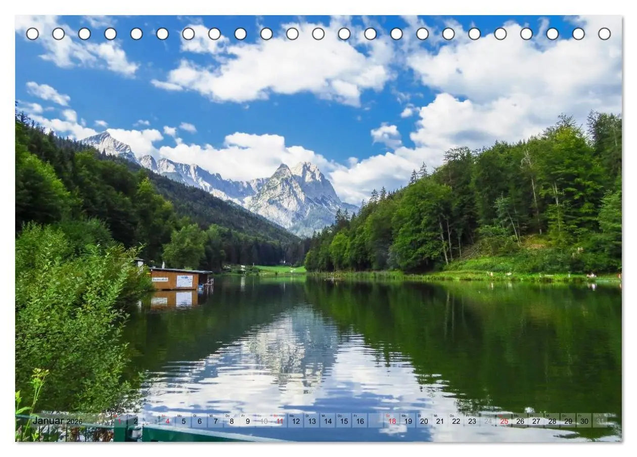 Bild: 9783516038446 | Malerisches Garmisch Partenkirchen - Aquarelle und Fotografien...