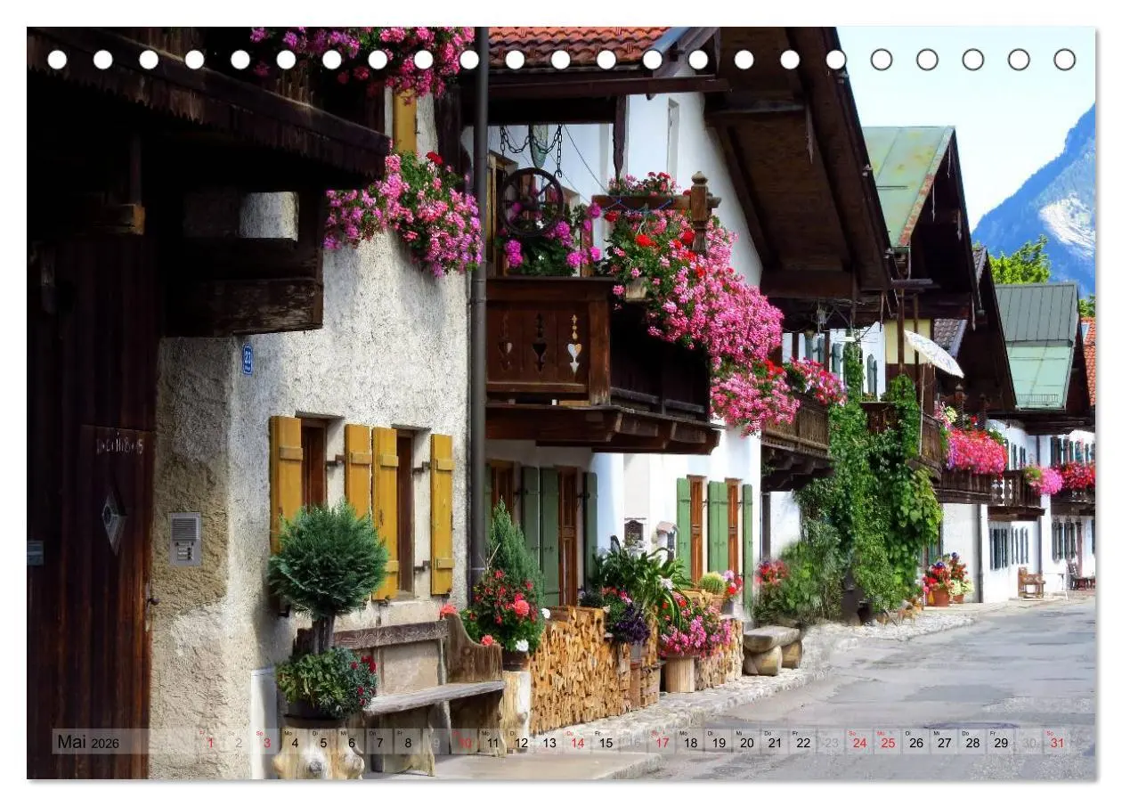 Bild: 9783516038446 | Malerisches Garmisch Partenkirchen - Aquarelle und Fotografien...