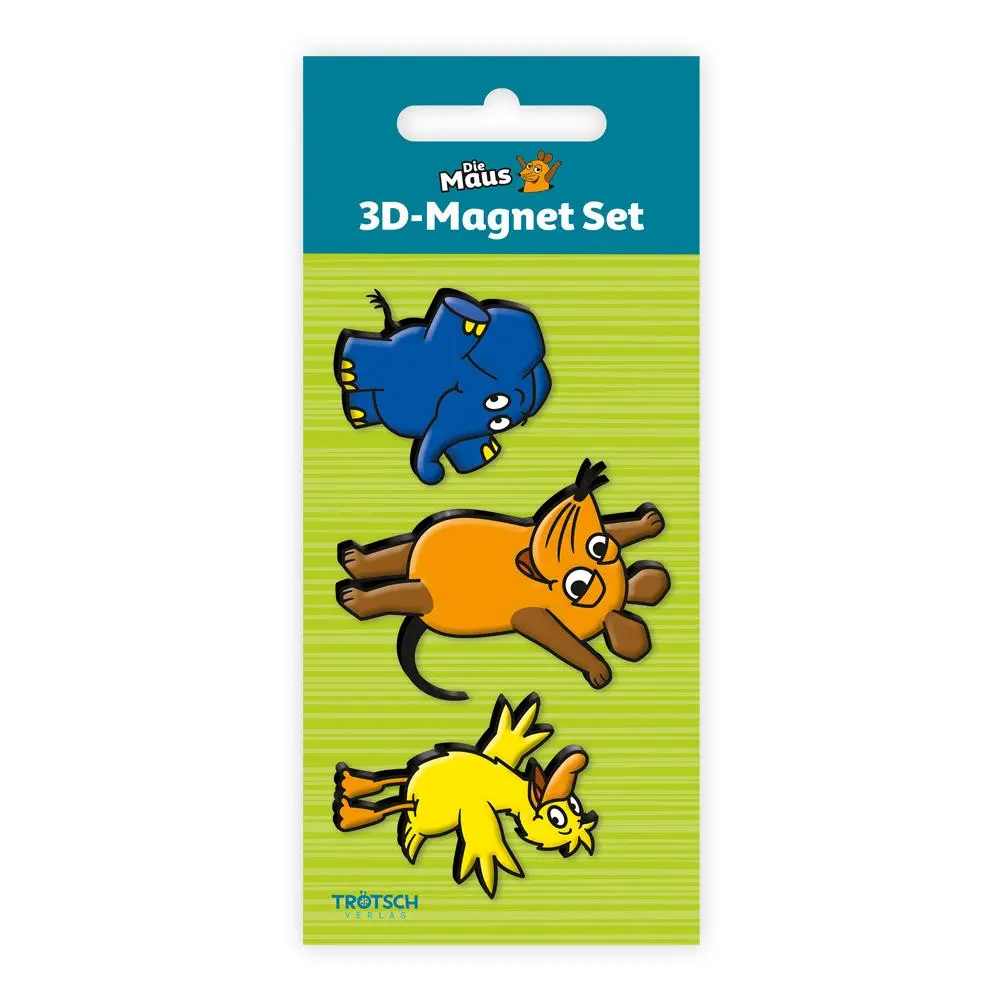 Cover: 4251901508546 | Trötsch Die Maus 3er Set Magnete Drei Freunde | KG | Deutsch | 2024