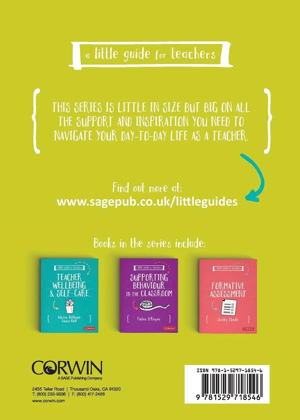 Rückseite: 9781529718546 | A Little Guide for Teachers | Diversity in Schools | Bennie Kara