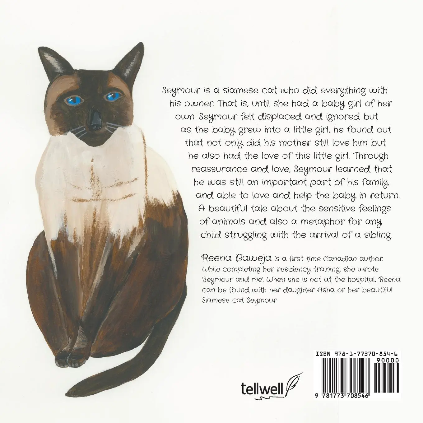 Rückseite: 9781773708546 | Seymour and Me | Reena Baweja | Taschenbuch | Englisch | 2018