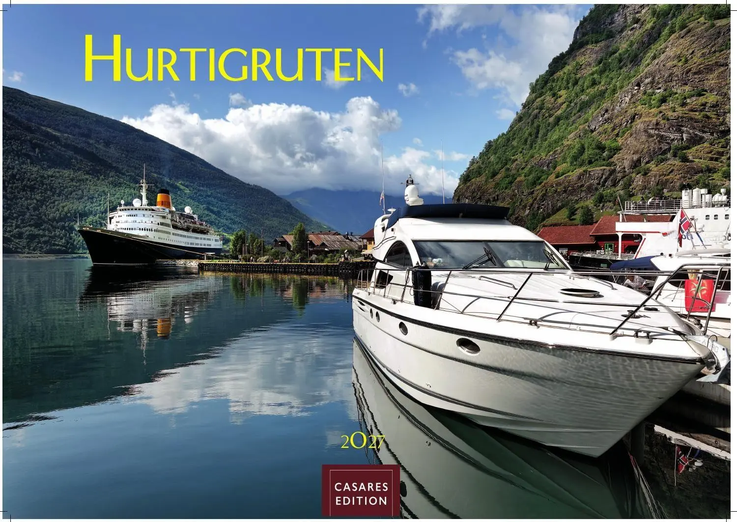 Cover: 9781835248546 | Hurtigruten Kalender 2027 - Wandkalender Fotokalender Nordeuropa...