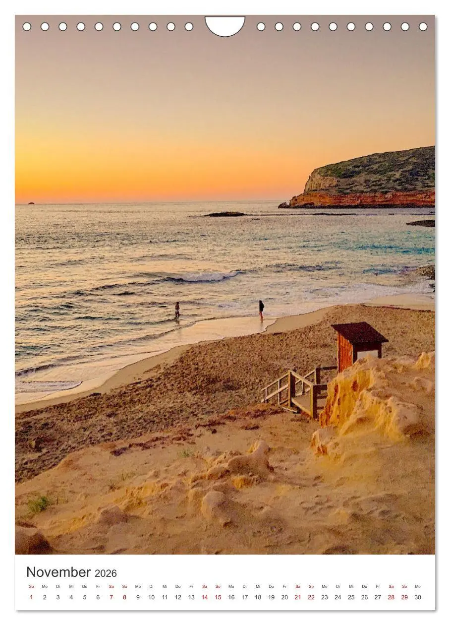 Bild: 9783516338546 | Ab nach Ibiza (Wandkalender 2026 DIN A4 hoch), CALVENDO Monatskalender